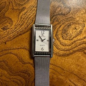 Calvin Klein Women's Stainless Steel Wrist Watch Quartz Silver Bracelet Mesh